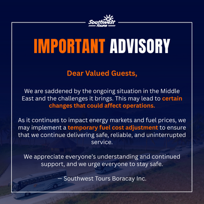 Fuel Cost Adjustment Advisory