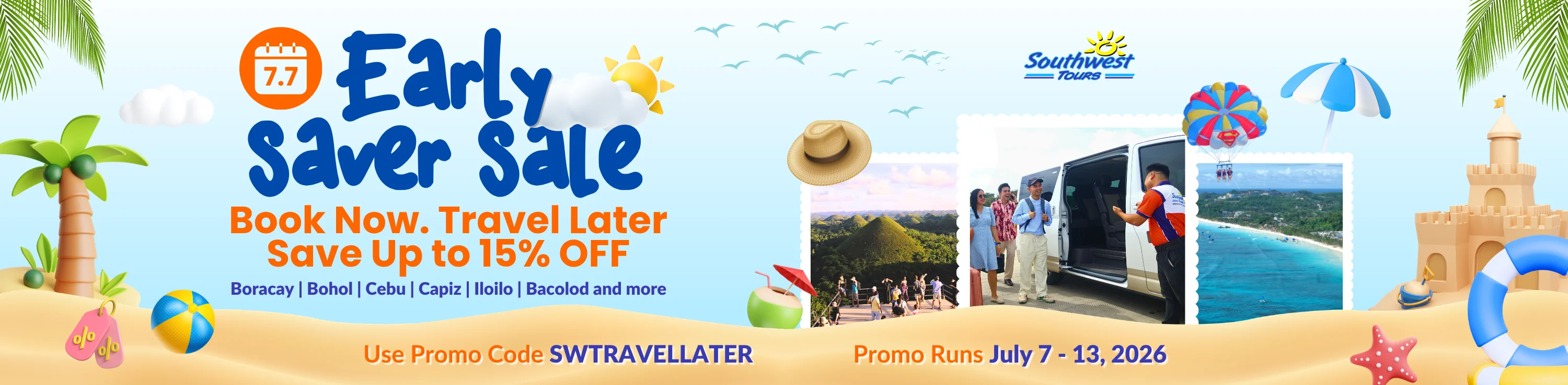 7.7 Early Saver Sale
